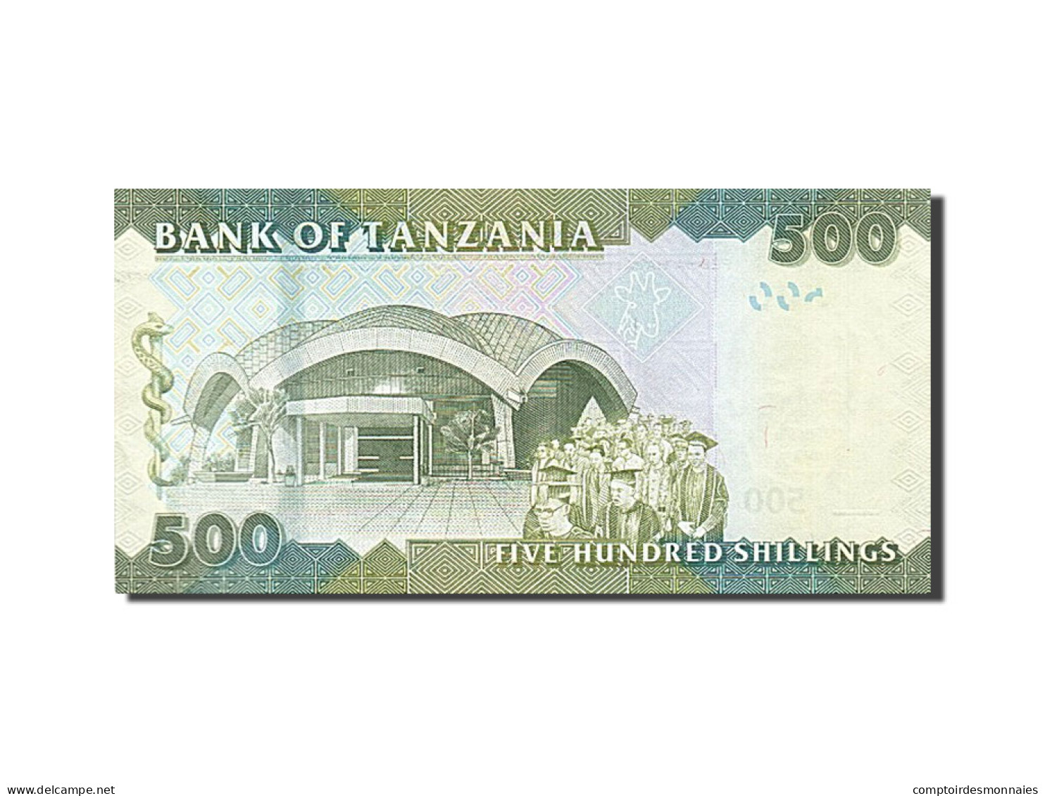 Billet, Tanzania, 500 Shilingi, 2010, TTB+ - Tansania
