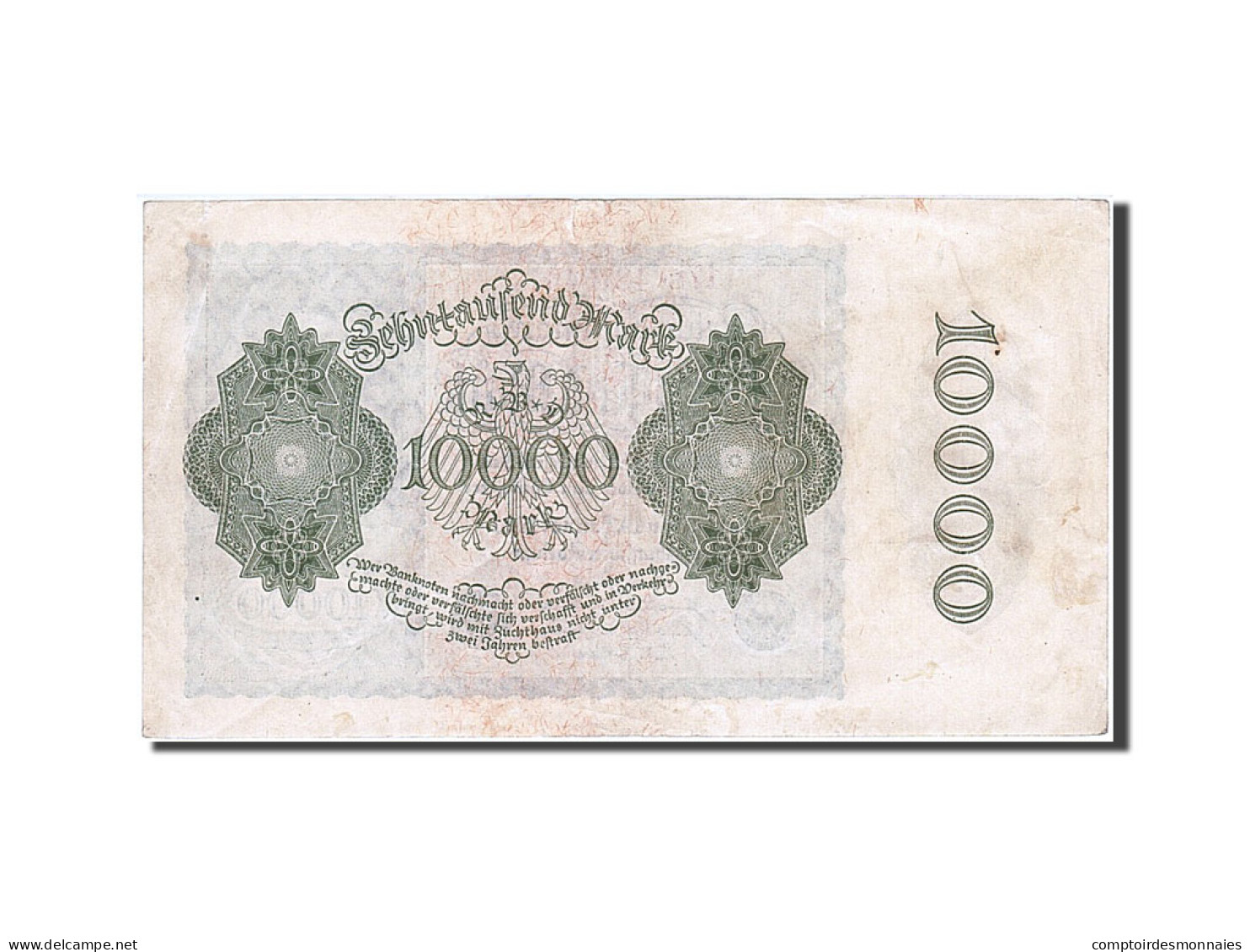 Billet, Allemagne, 10,000 Mark, 1922, 1922-01-19, TTB+ - 10.000 Mark