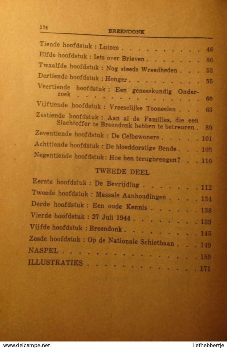 Breendonk.  Het Kamp Van Den Sluipenden Dood - Door Victor Trido - Guerra 1939-45