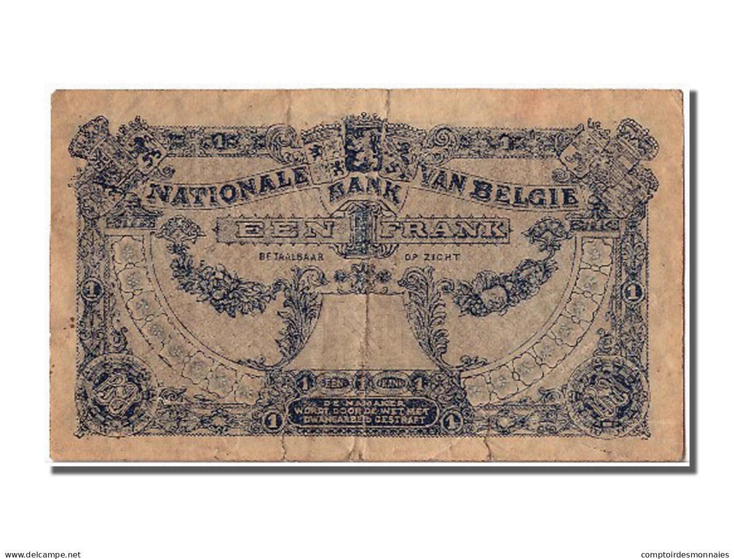 Billet, Belgique, 1 Franc, 1922, 1922-05-26, TB+ - 1 Franc