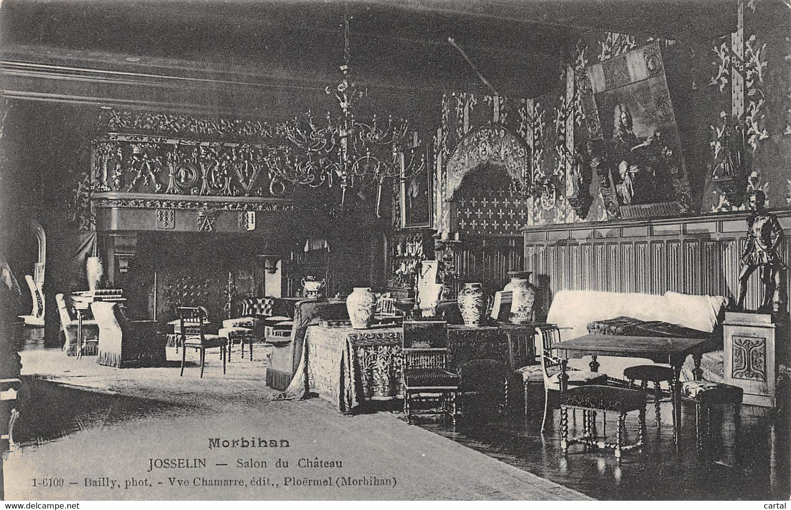 56 - JOSSELIN - Salon Du Château - Josselin