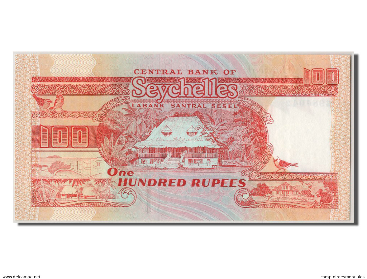 Billet, Seychelles, 100 Rupees, 1989, KM:35, NEUF - Seychelles