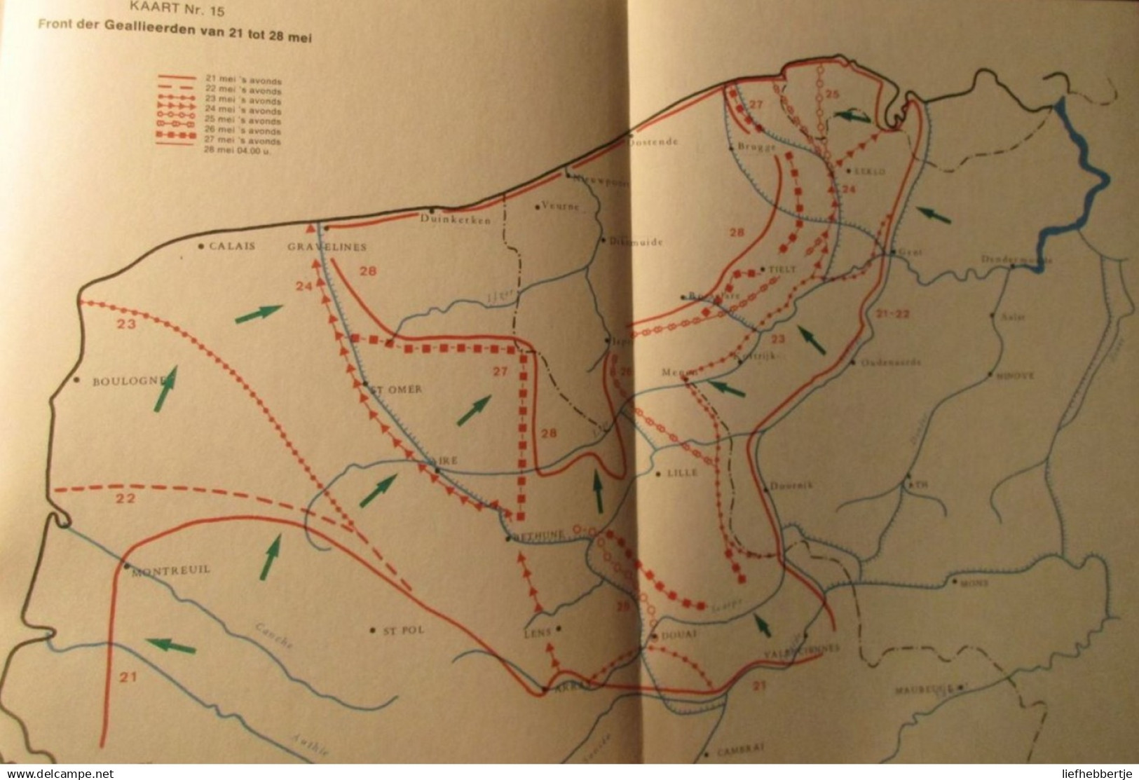 De Veldtocht van het Belgisch Leger in 1940 - de Fabribeckers - 1980