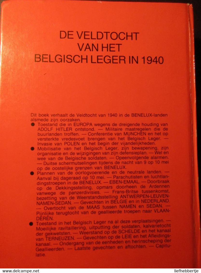 De Veldtocht van het Belgisch Leger in 1940 - de Fabribeckers - 1980