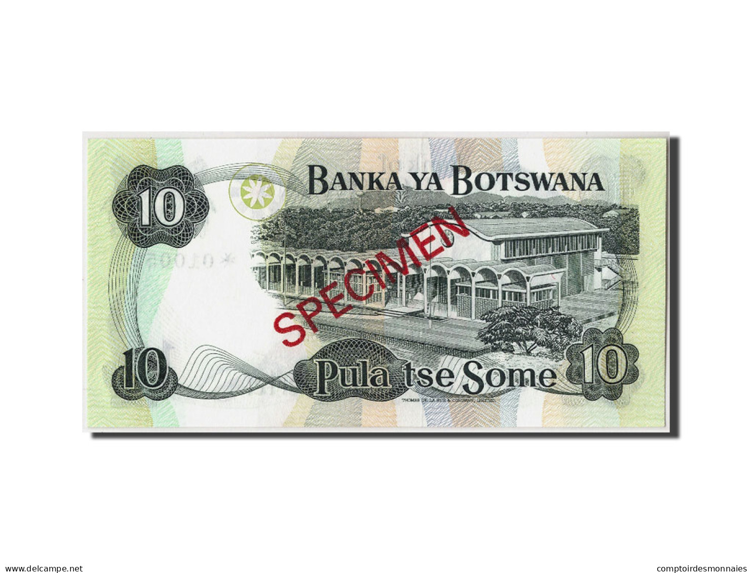 Billet, Botswana, 10 Pula, NEUF - Botswana
