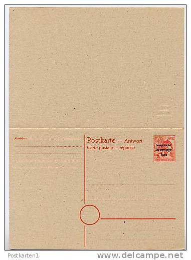 SBZ P33 Postkarte Mit Antwort  1948  Kat. 18,00 € - Ganzsachen