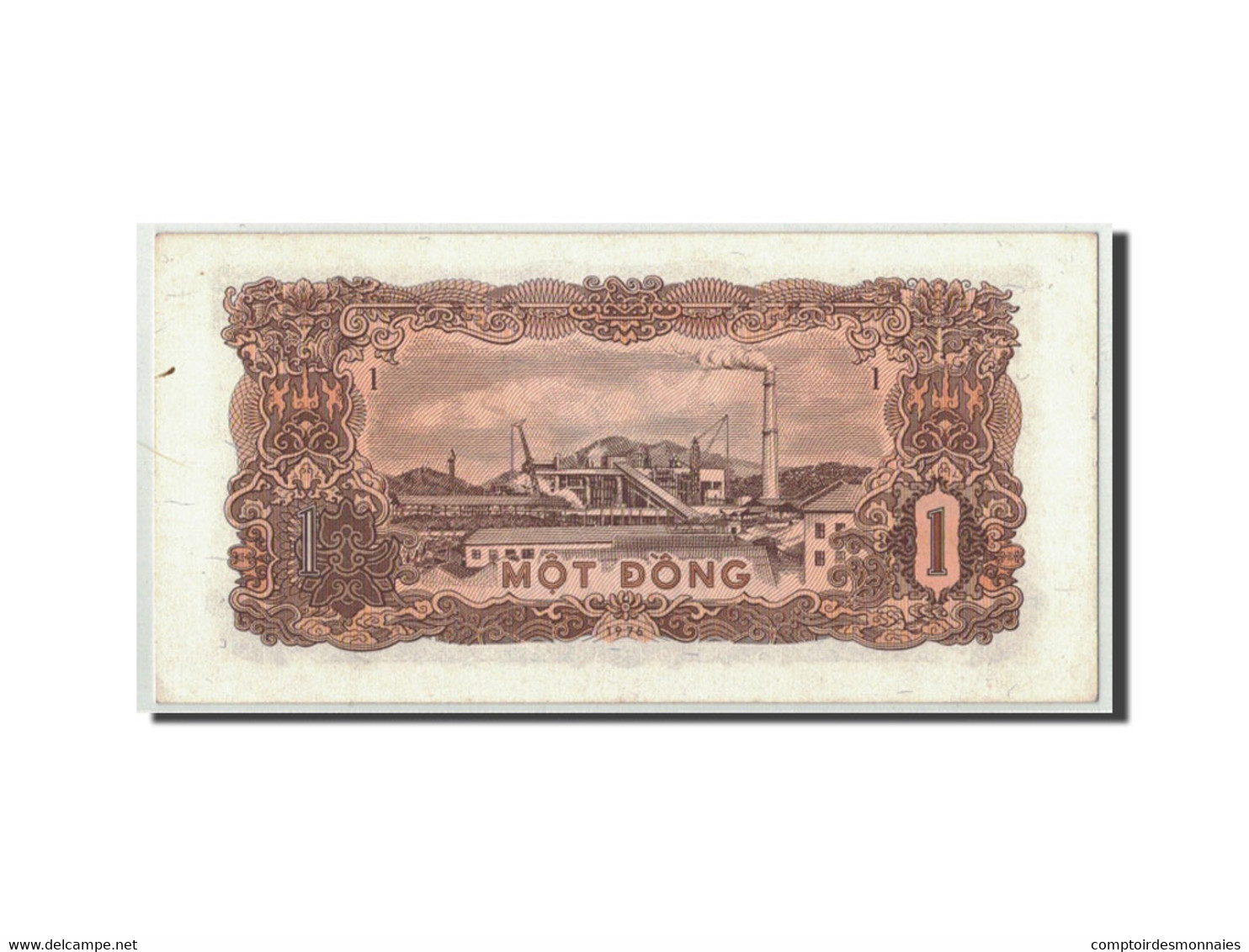 Billet, Viet Nam, 1 D<ox>ng, 1976, KM:80a, SPL - Vietnam