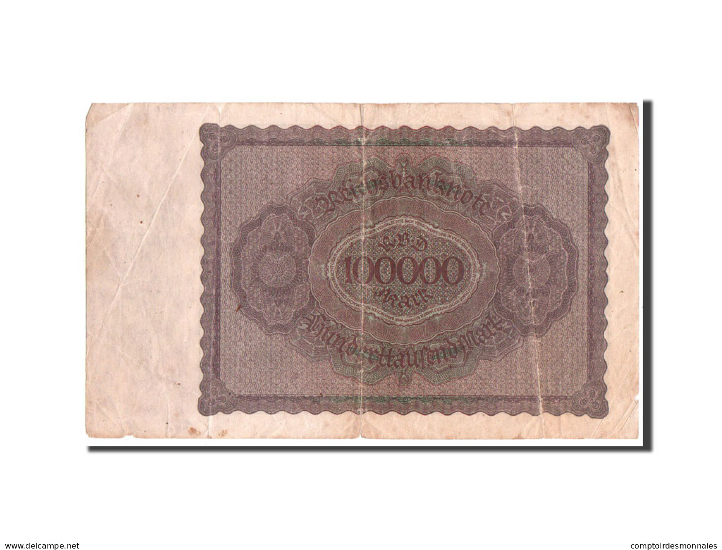 Billet, Allemagne, 100,000 Mark, 1923, TB+ - 100000 Mark