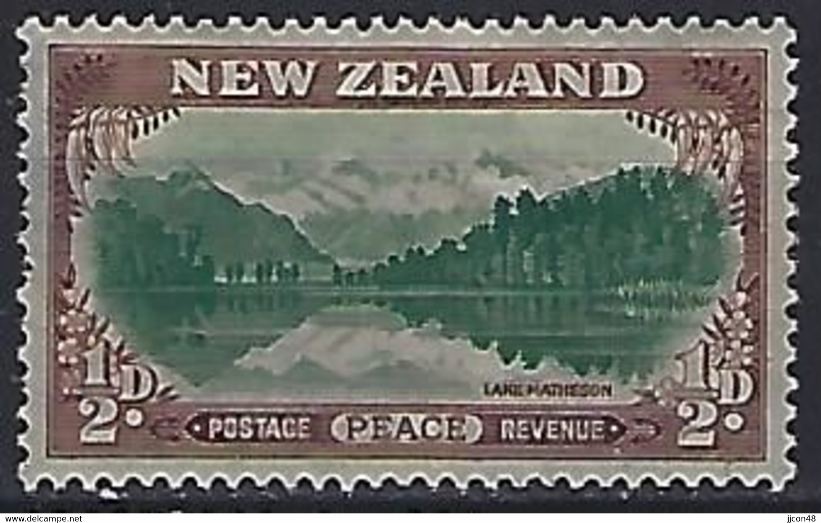 New Zealand 1946  Peace  1/2d  (o) SG.667 - Gebruikt