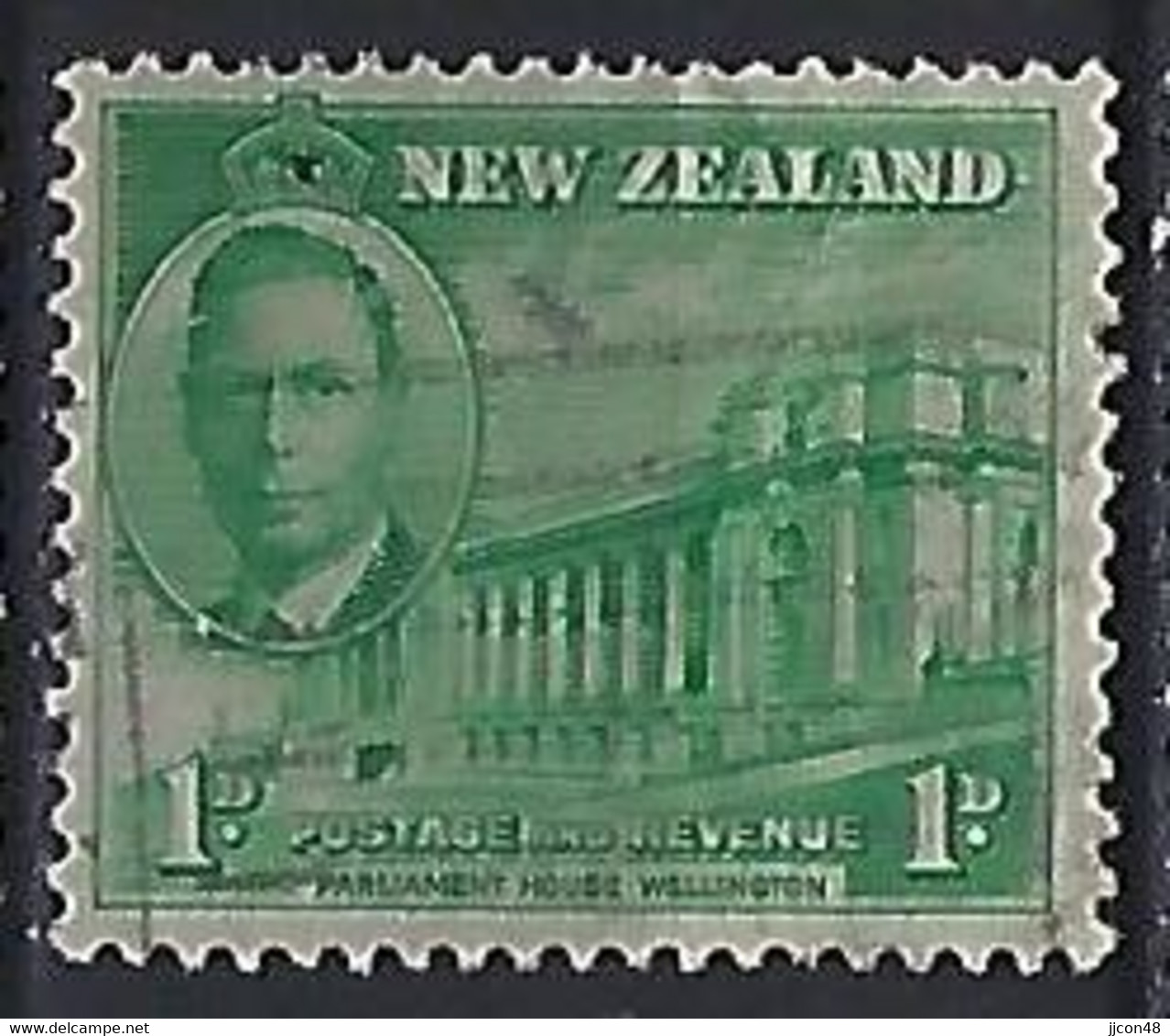 New Zealand 1946  Peace  1d  (o) SG.668 - Used Stamps