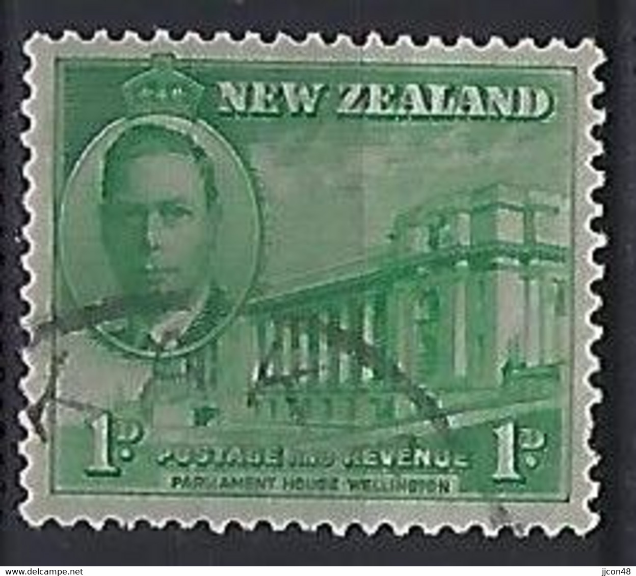 New Zealand 1946  Peace  1d  (o) SG.668 - Oblitérés