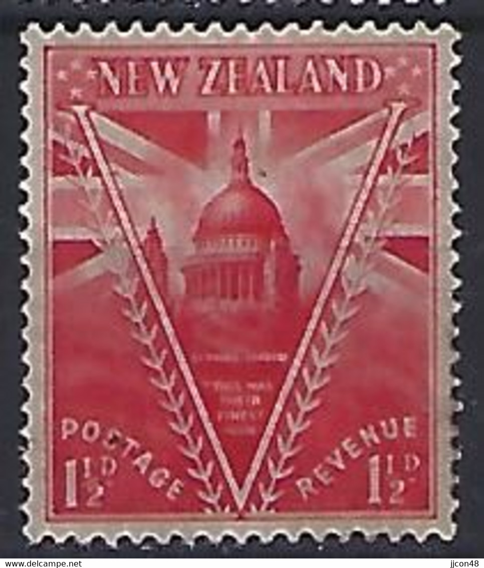 New Zealand 1946  Peace  1.1/2d  (o) SG.669 - Usati