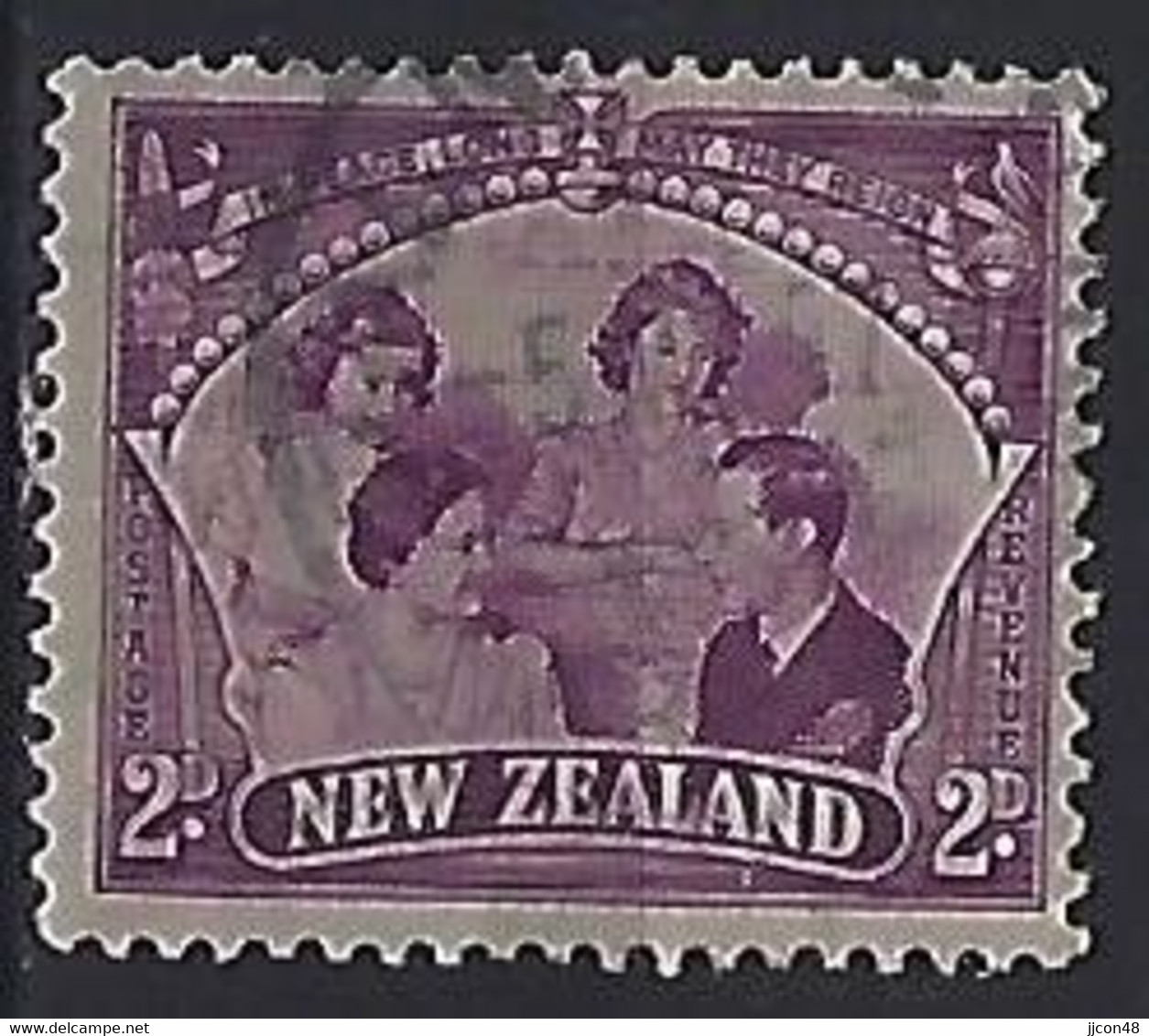 New Zealand 1946  Peace  2d  (o) SG.670 - Oblitérés