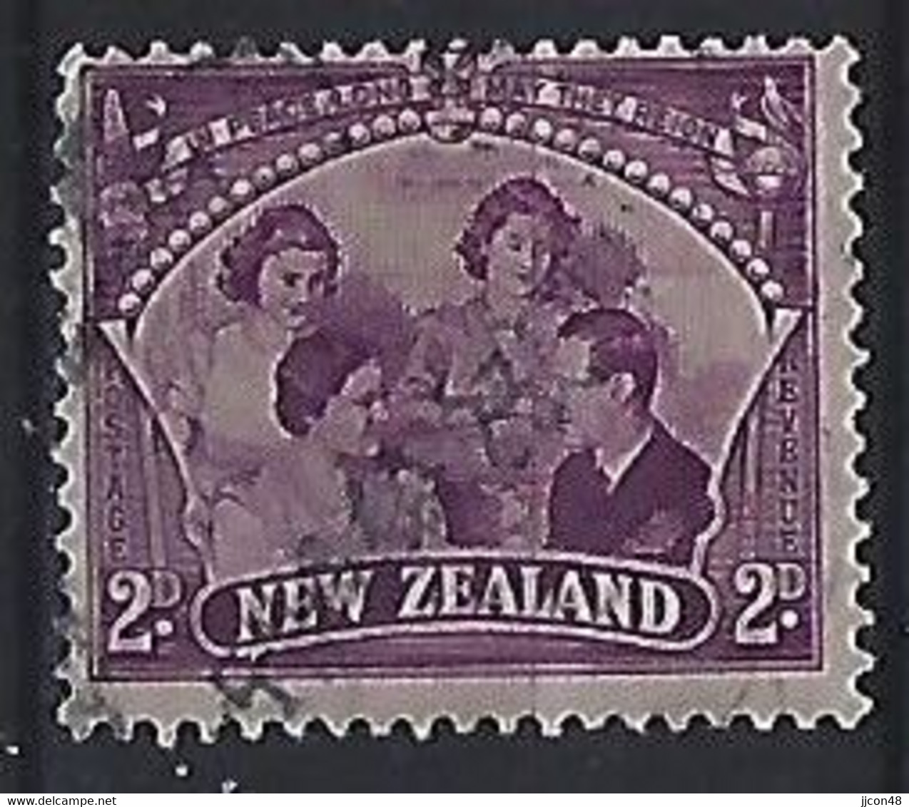 New Zealand 1946  Peace  2d  (o) SG.670 - Oblitérés