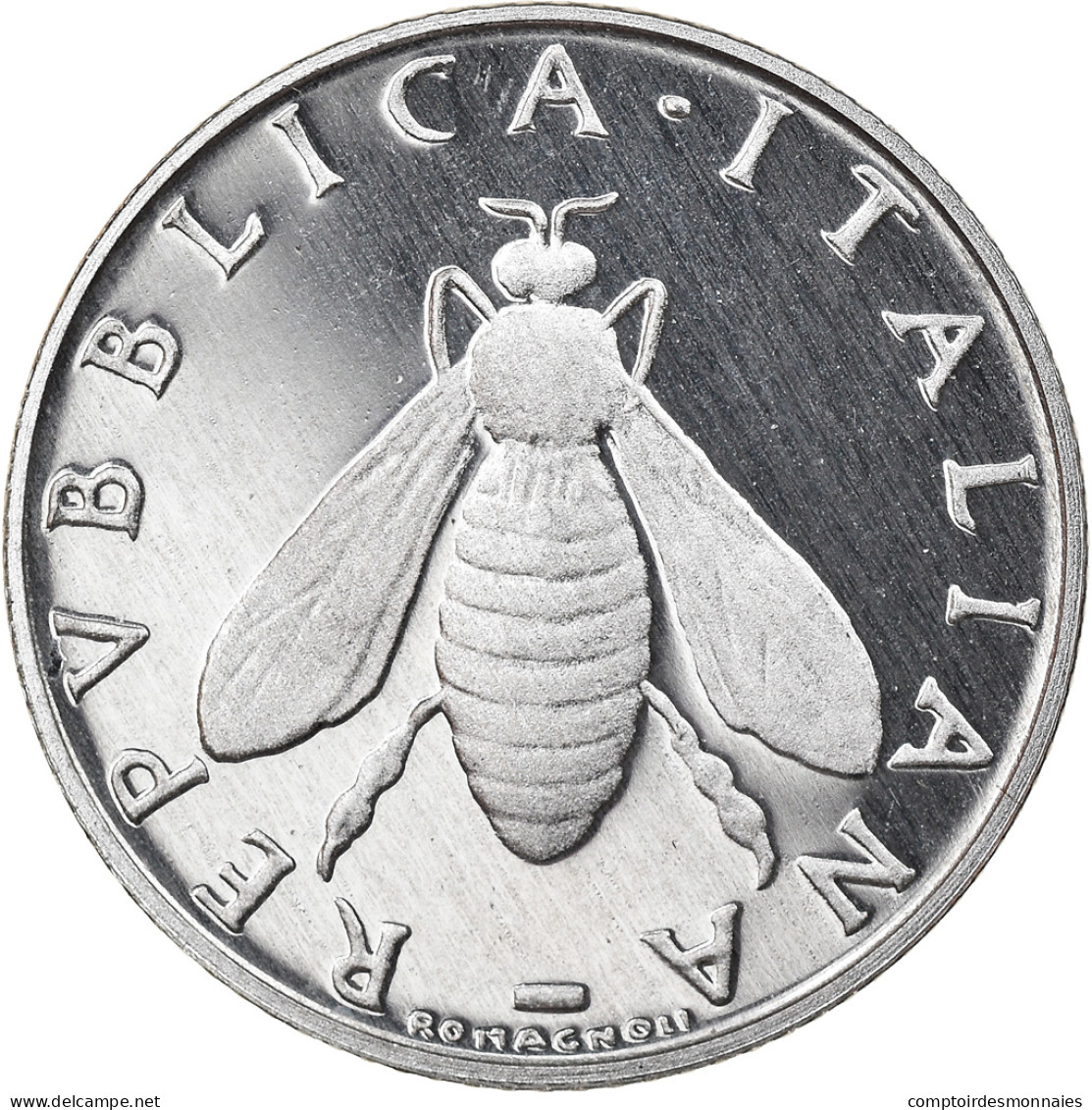 Monnaie, Italie, 2 Lire, 1995, Rome, Proof, FDC, Aluminium, KM:94 - 2 Lire