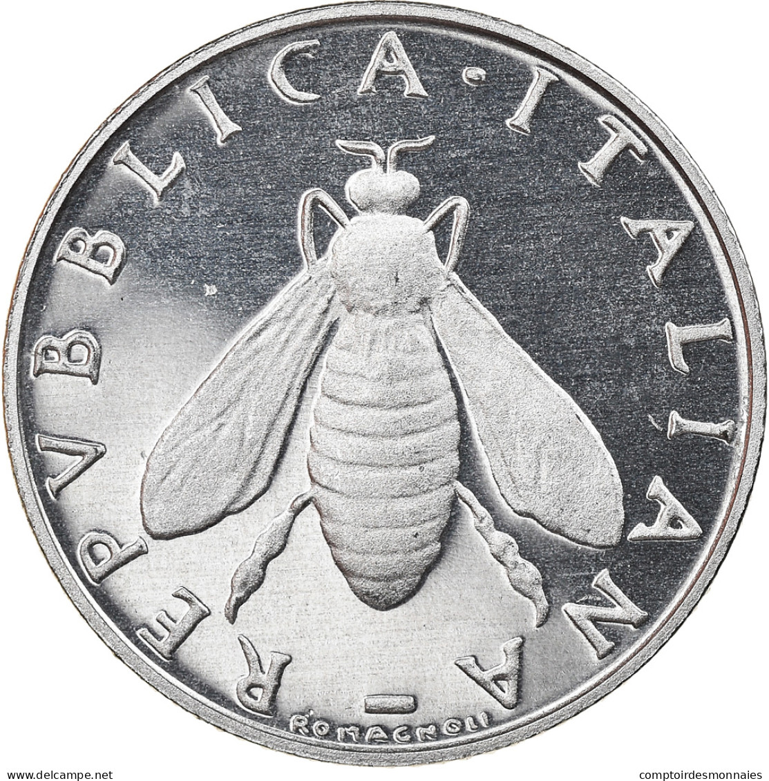 Monnaie, Italie, 2 Lire, 1994, Rome, Proof, FDC, Aluminium, KM:94 - 2 Lire
