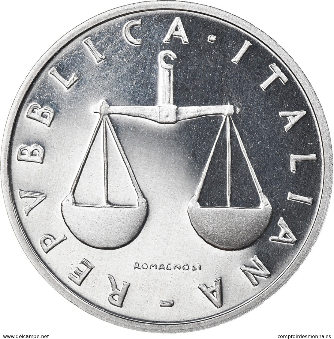 Monnaie, Italie, Lira, 1996, Rome, Proof, FDC, Aluminium, KM:91 - 2 Liras
