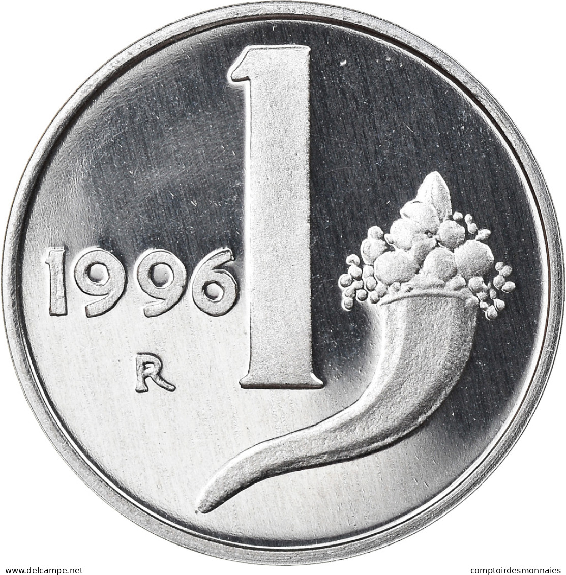 Monnaie, Italie, Lira, 1996, Rome, Proof, FDC, Aluminium, KM:91 - 2 Liras