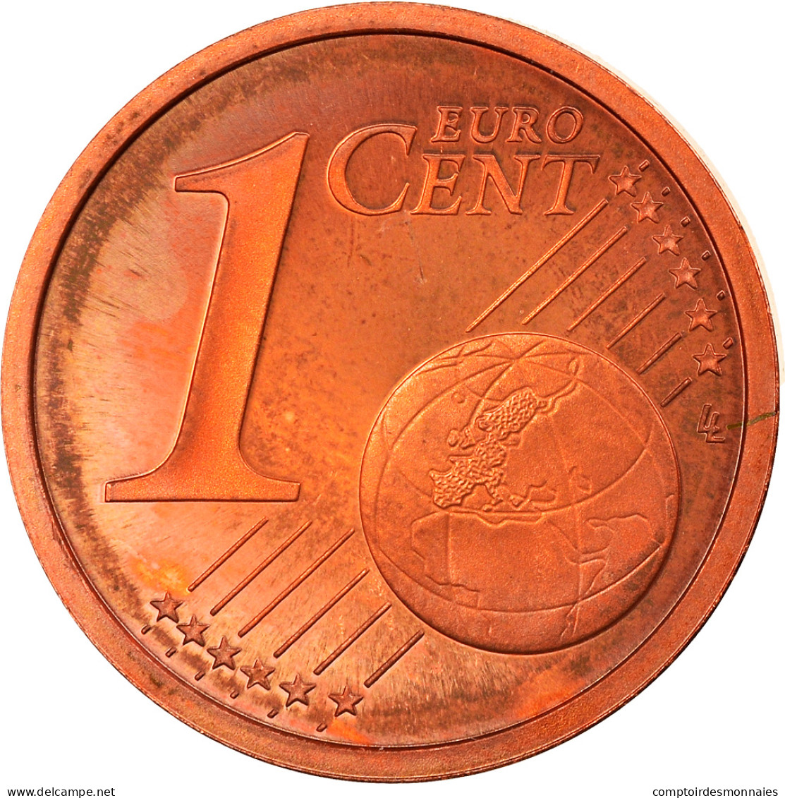 Monnaie, France, Euro Cent, 2001, Paris, Proof, FDC, Copper Plated Steel - Prova