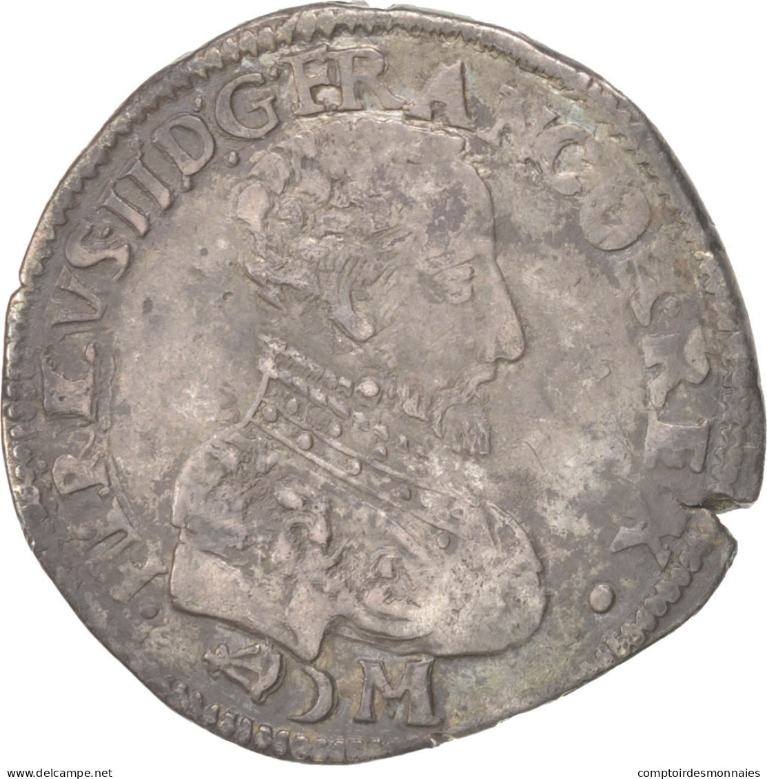 Monnaie, France, Teston, 1559, Bordeaux, TTB, Argent, Sombart:4566 - 1559-1560 Franz II.