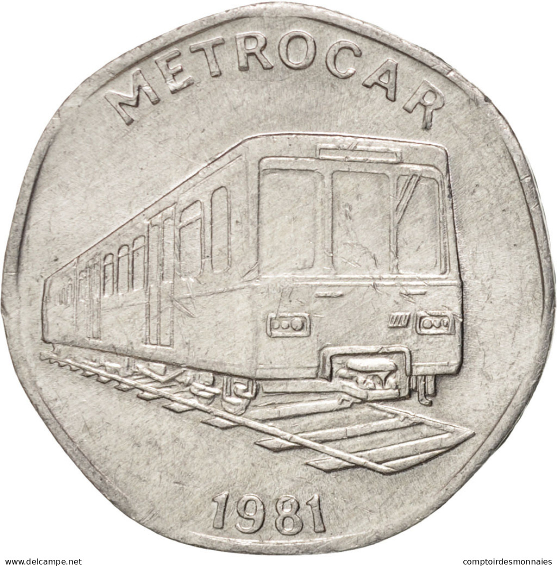 États-Unis, National Transport Metrocar, Jeton - Firma's