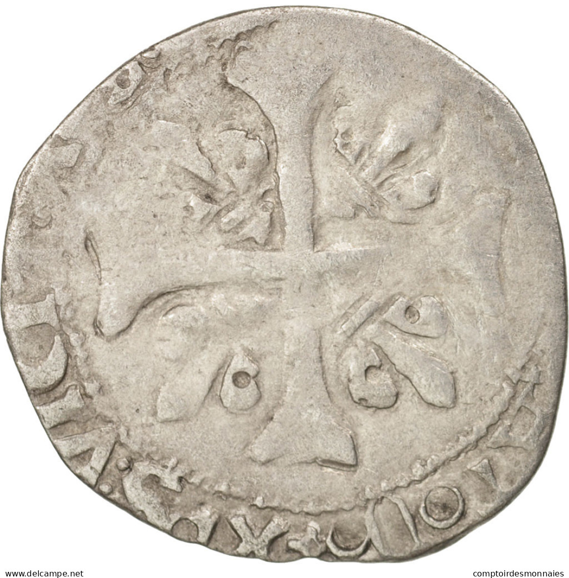 Monnaie, France, Dizain Franciscain, Villefranche De Rouergue, TB, Billon - 1515-1547 Francis I