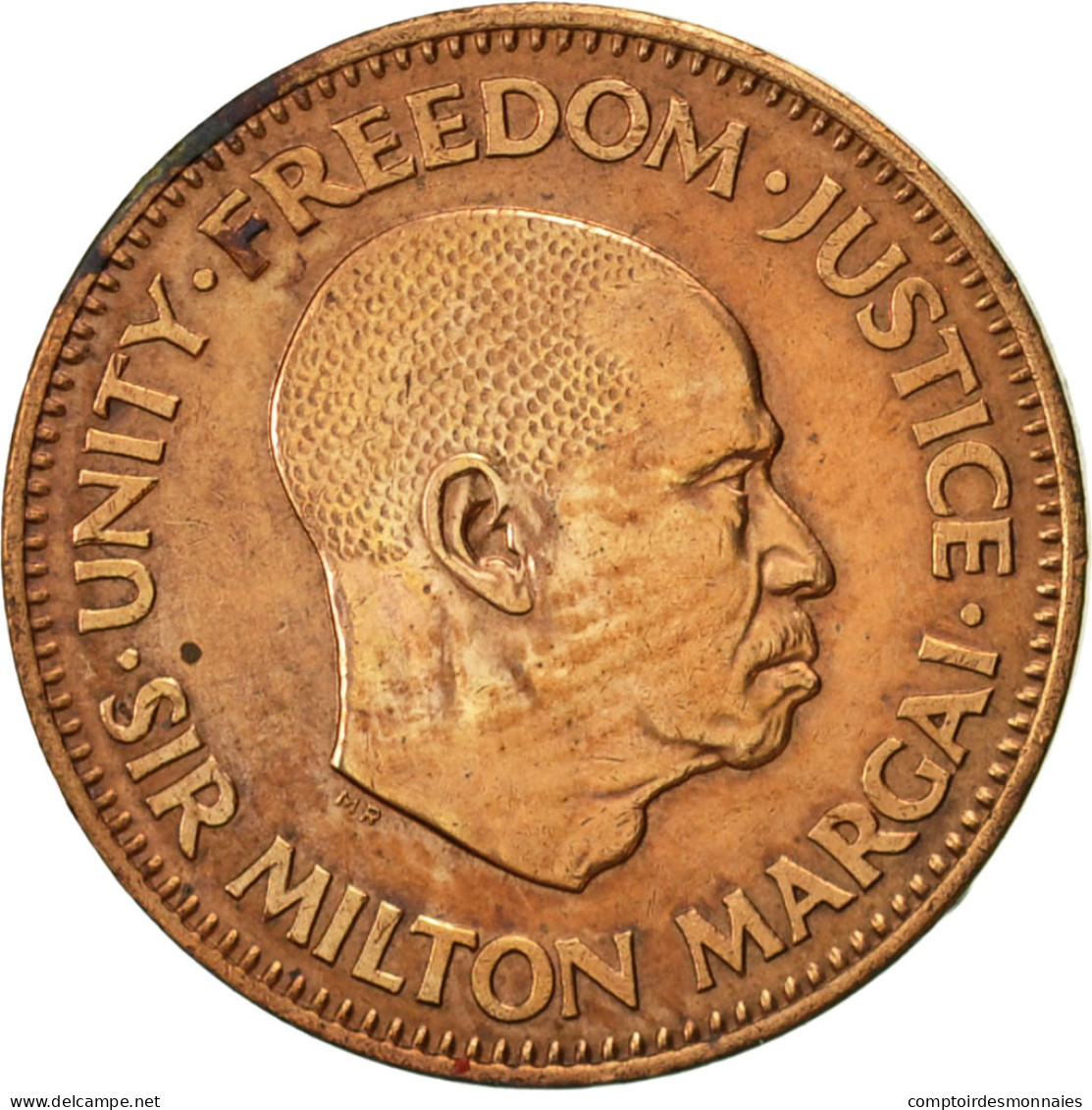 Monnaie, Sierra Leone, 1/2 Cent, 1964, British Royal Mint, TTB+, Bronze, KM:16 - Sierra Leone