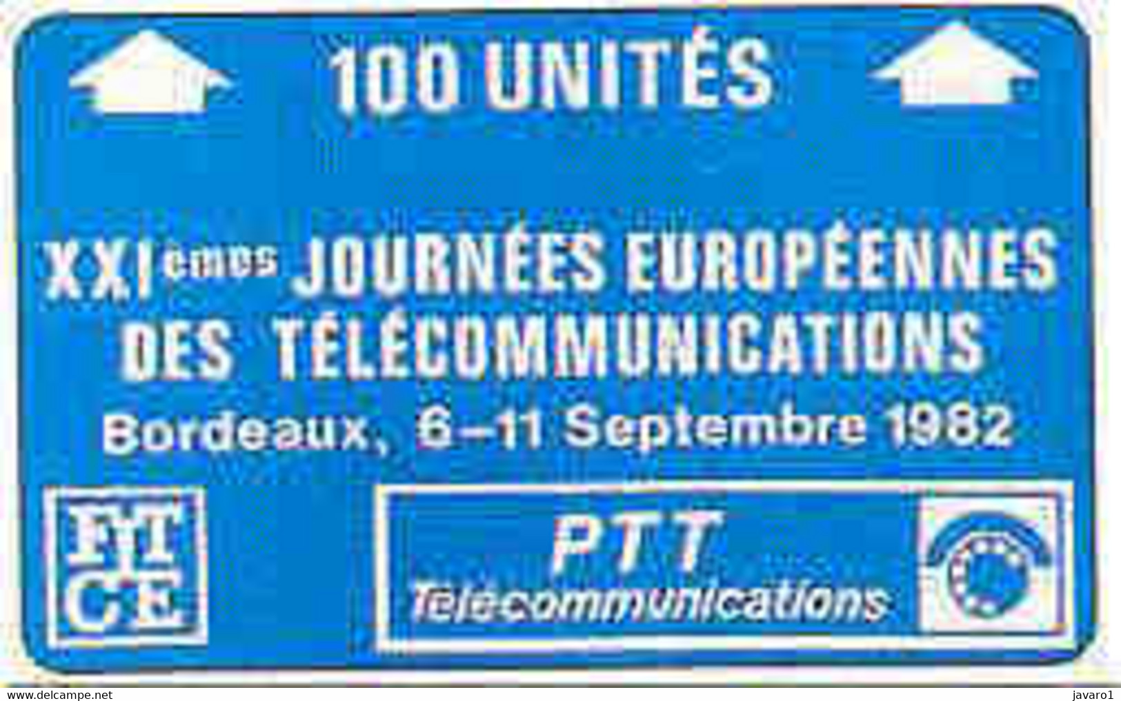 FRANCE : A16 XXIieme Journ Telecom Bordeaux MINT - Schede Telefoniche Olografiche