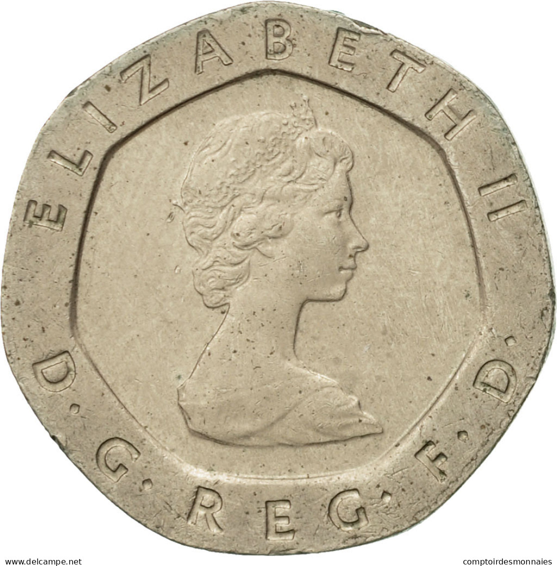 Monnaie, Grande-Bretagne, Elizabeth II, 20 Pence, 1983, TTB, Copper-nickel - 20 Pence