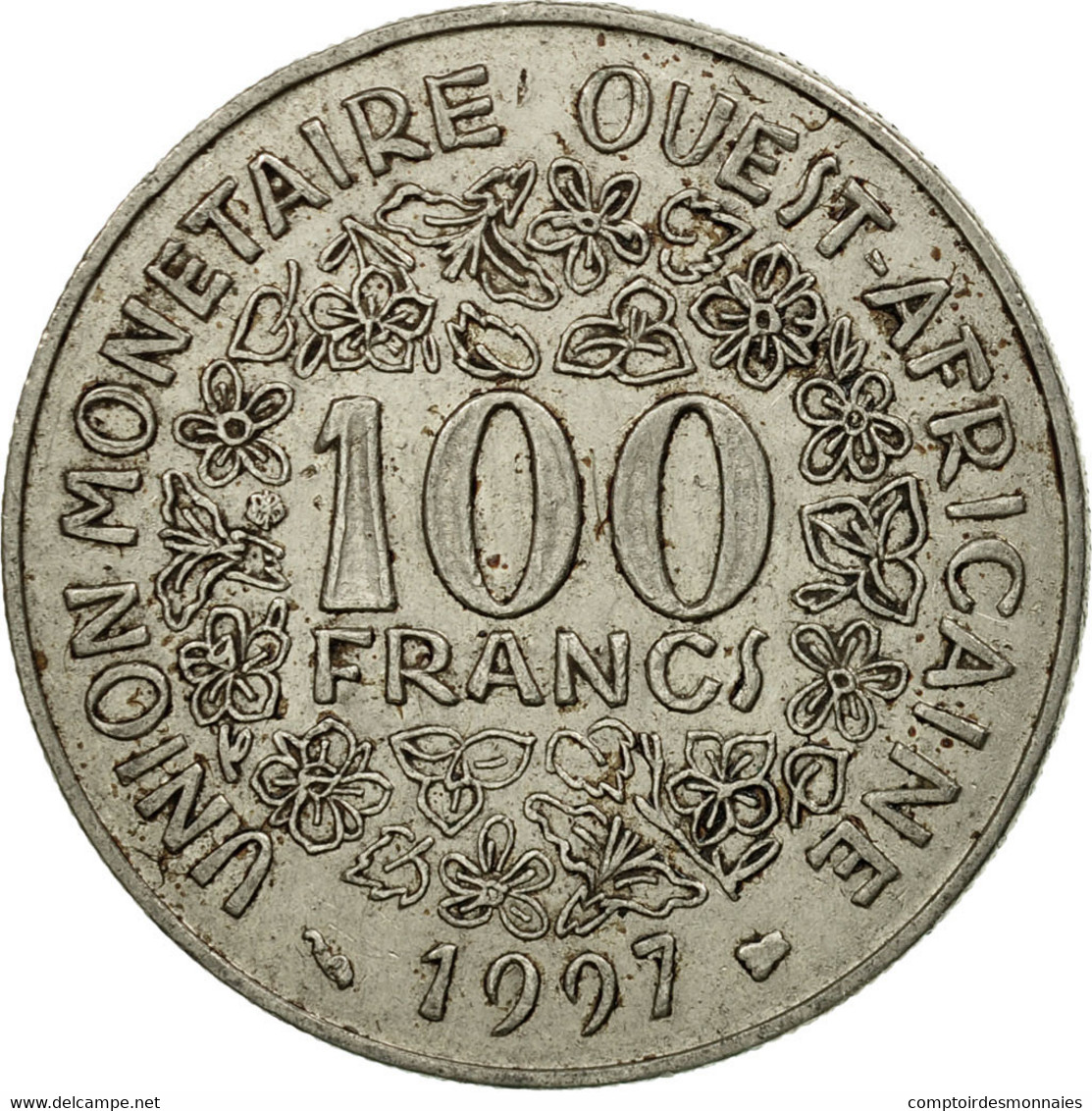 Monnaie, West African States, 100 Francs, 1997, Paris, TTB, Nickel, KM:4 - Elfenbeinküste