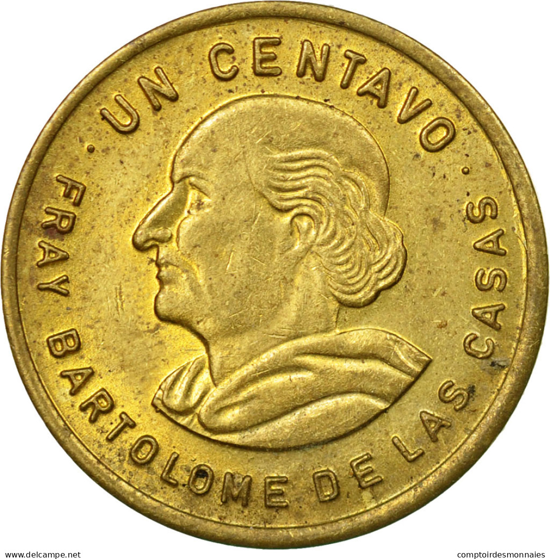 Monnaie, Guatemala, Centavo, Un, 1990, TTB, Laiton, KM:275.3 - Guatemala