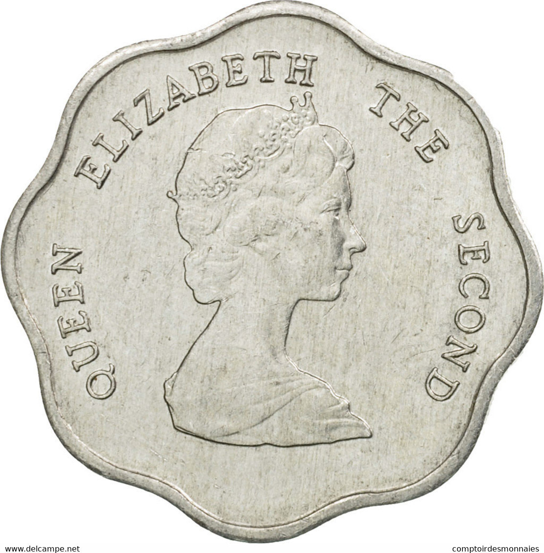 Monnaie, Etats Des Caraibes Orientales, Elizabeth II, Cent, 1986, TTB - Caraïbes Orientales (Etats Des)