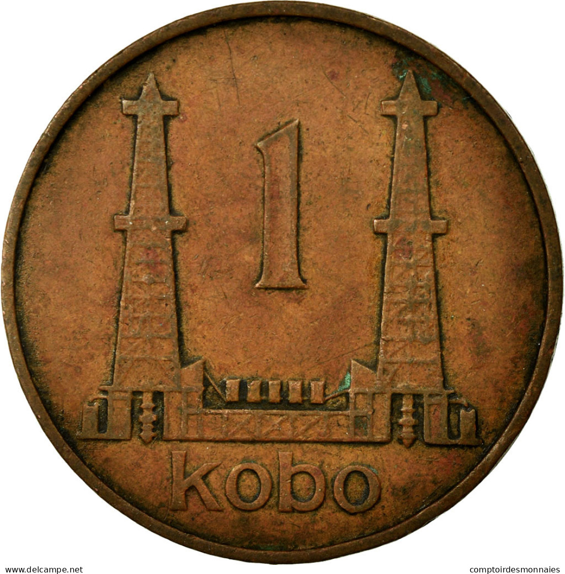 Monnaie, Nigéria, Elizabeth II, Kobo, 1973, TB, Bronze, KM:8.1 - Nigeria