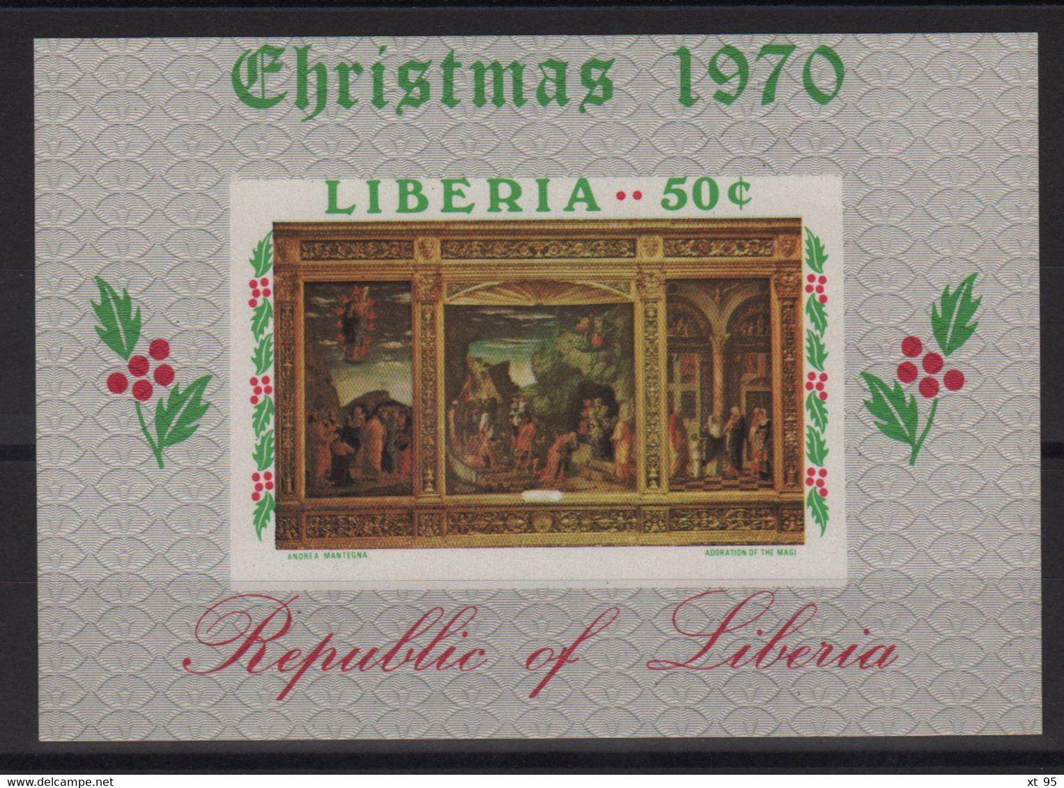 Liberia - BF N°52 - Noel 1970 - Cote 3.50€ - ** Neufs Sans Charniere - Liberia