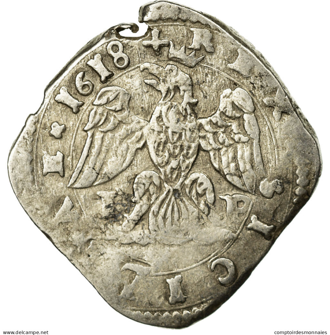 Monnaie, États Italiens, SICILY, Filippo III, 4 Tari, 1618, Messina, TB+ - Sicilië