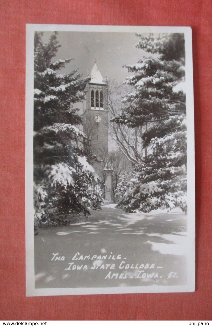 RPPC  The Campanile  Iowa State College Iowa > Ames     Ref 4750 - Ames