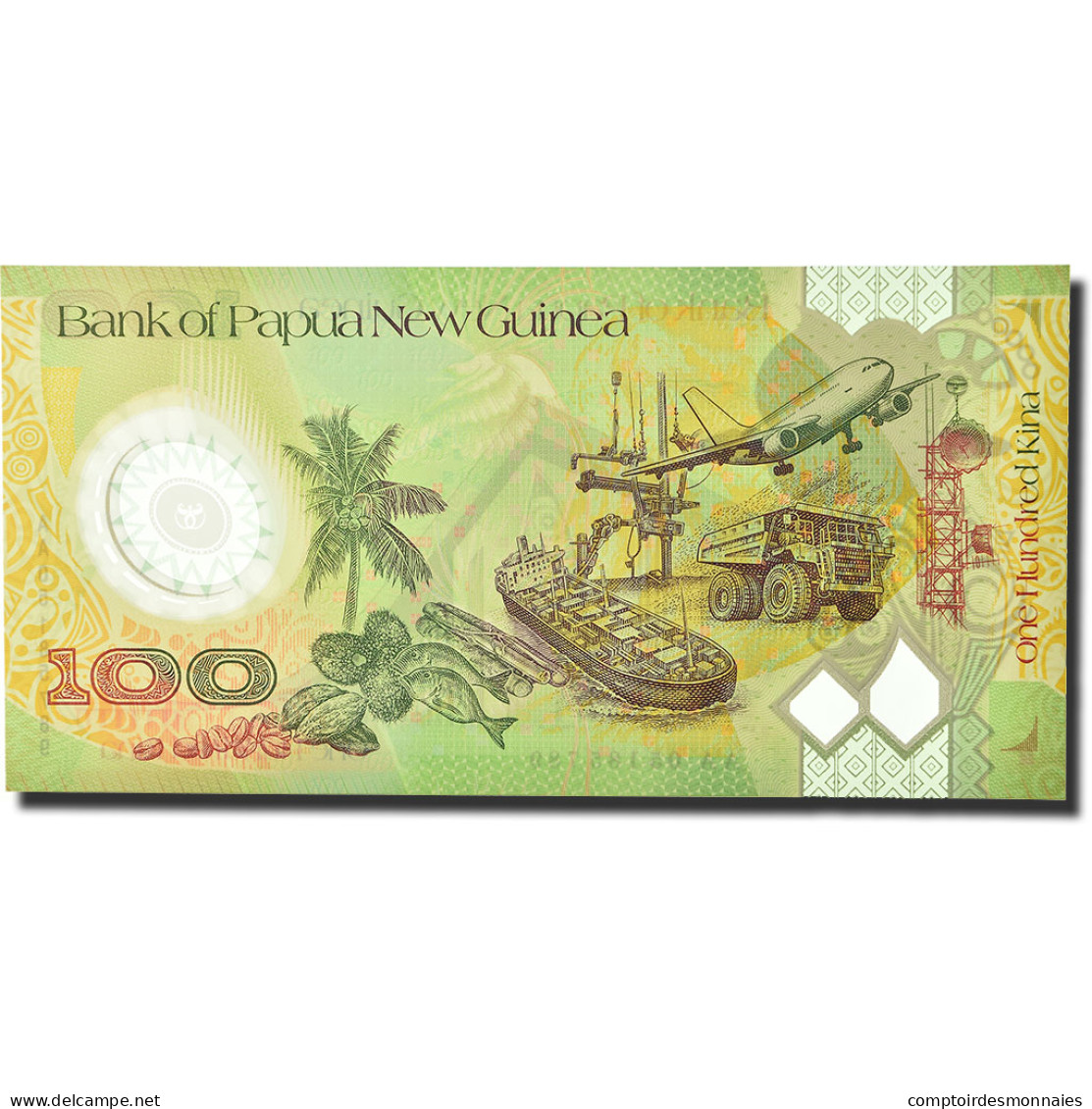 Billet, Papua New Guinea, 100 Kina, 2005, KM:33a, NEUF - Papouasie-Nouvelle-Guinée