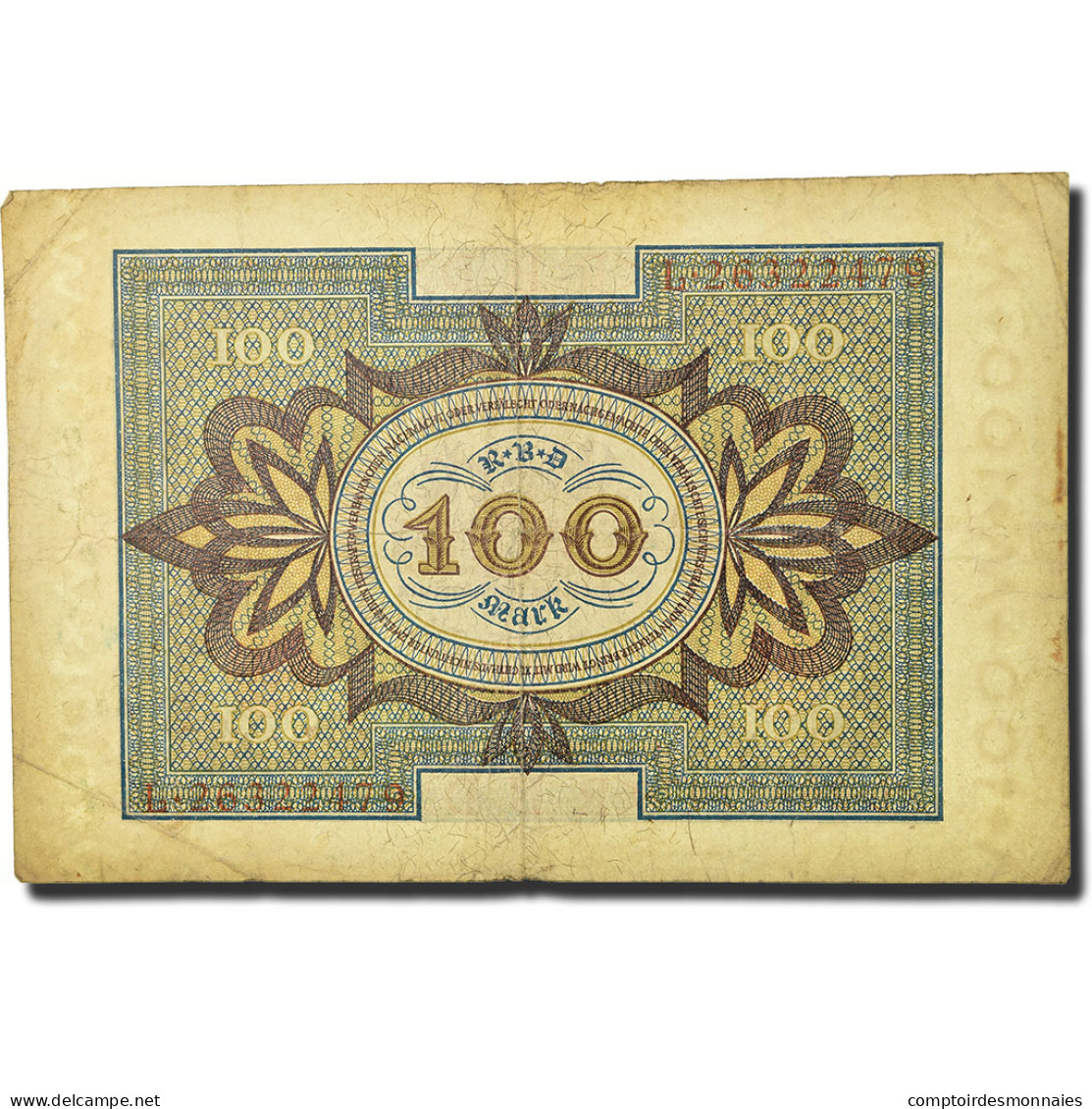 Billet, Allemagne, 100 Mark, 1920, 1920-11-01, KM:69b, TB+ - 100 Mark