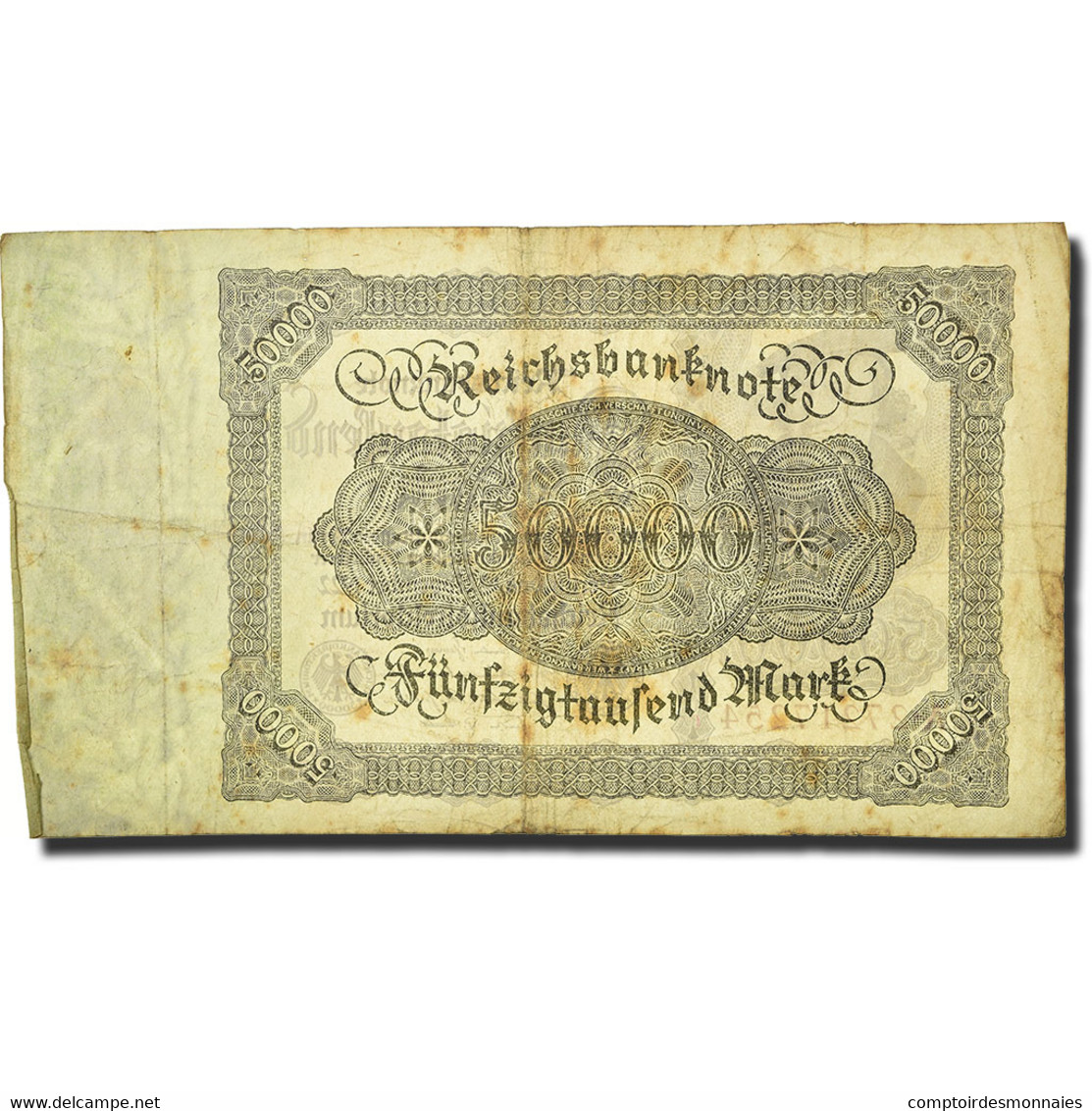 Billet, Allemagne, 50,000 Mark, 1922, 1922-11-19, KM:79, B - 50000 Mark