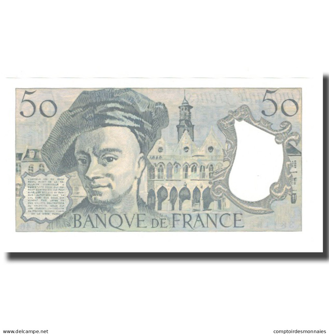 France, 50 Francs, Quentin De La Tour, 1986, NEUF, Fayette:67.12, KM:152b - 50 F 1976-1992 ''quentin De La Tour''