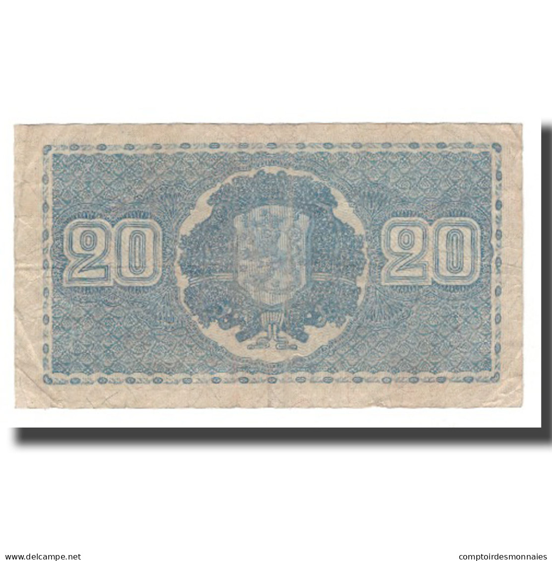 Billet, Finlande, 20 Markkaa, 1945 (1948), KM:86, TB - Finland