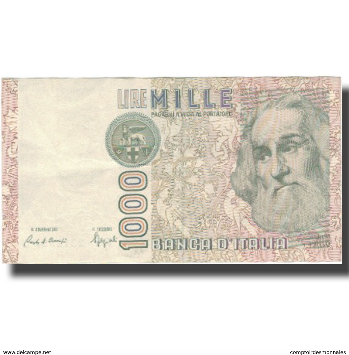 Billet, Italie, 1000 Lire, Undated (1982), KM:109b, TTB+ - 1000 Lire