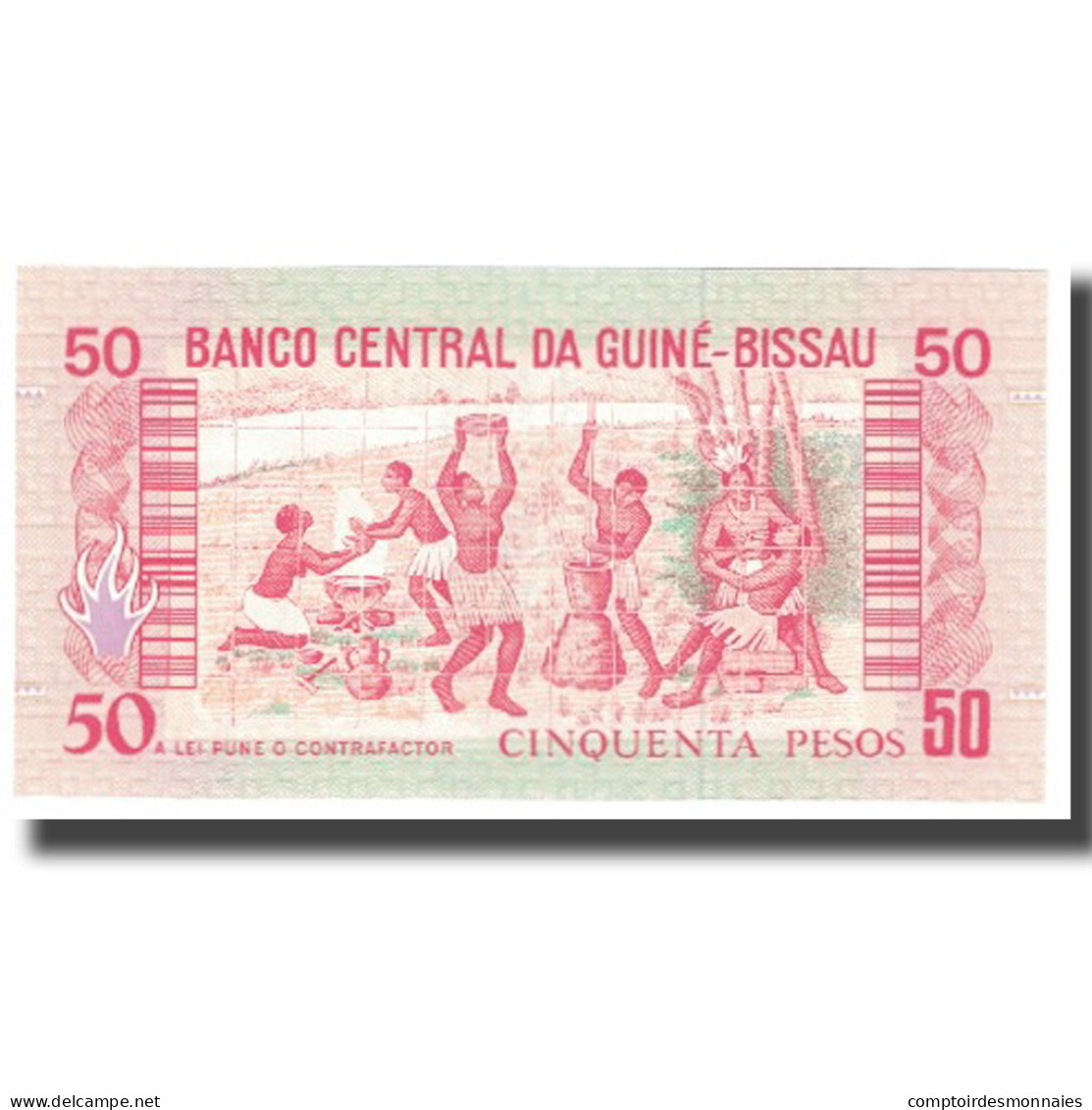 Billet, Guinea-Bissau, 50 Pesos, 1990, 1990-03-01, KM:5a, NEUF - Guinea–Bissau