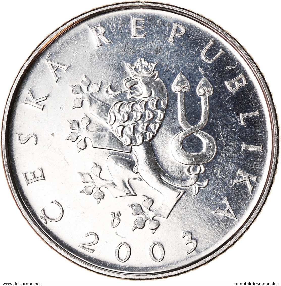 Monnaie, République Tchèque, Koruna, 2003, SUP+, Nickel Plated Steel, KM:7 - Czech Republic