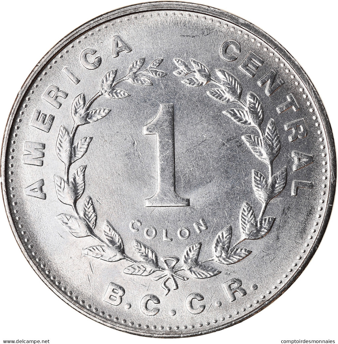 Monnaie, Costa Rica, Colon, 1989, TTB+, Stainless Steel, KM:210.2 - Costa Rica