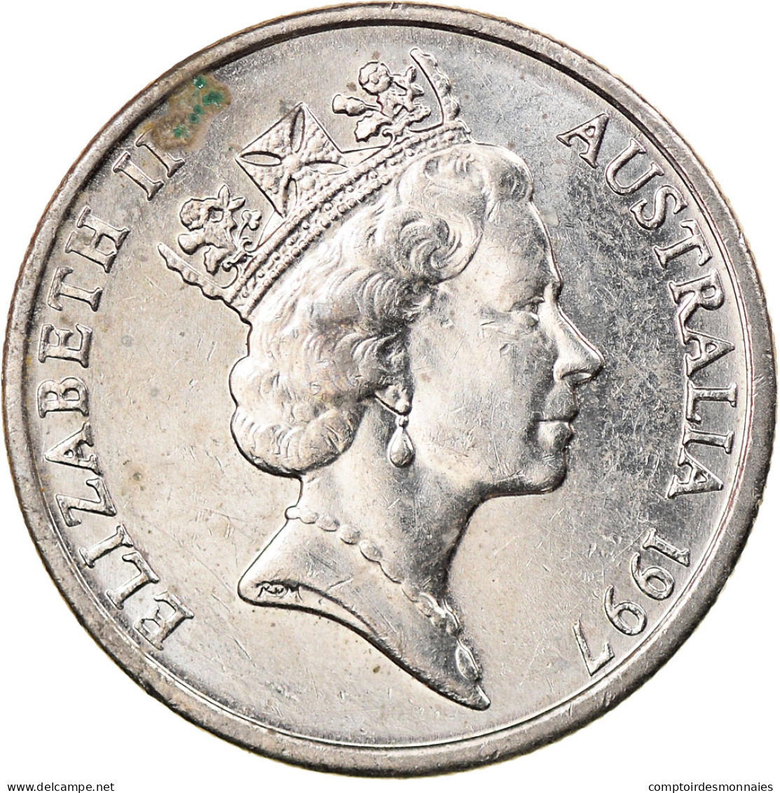 Monnaie, Australie, Elizabeth II, 5 Cents, 1997, Melbourne, TB+, Copper-nickel - Victoria