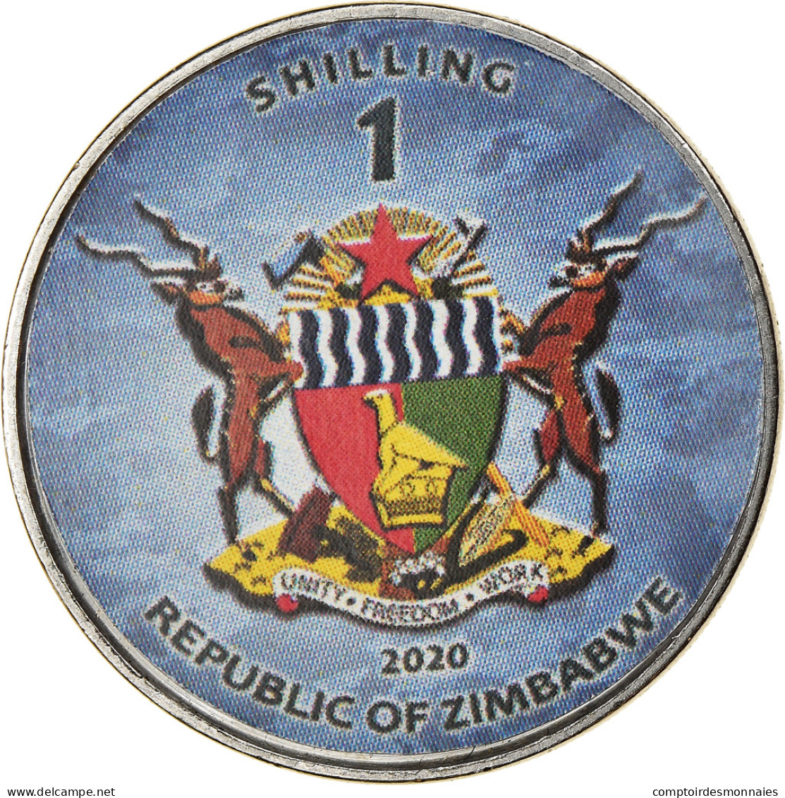 Monnaie, Zimbabwe, Shilling, 2020, Sous-marins - Soryu-Class, SPL, Nickel Plated - Simbabwe