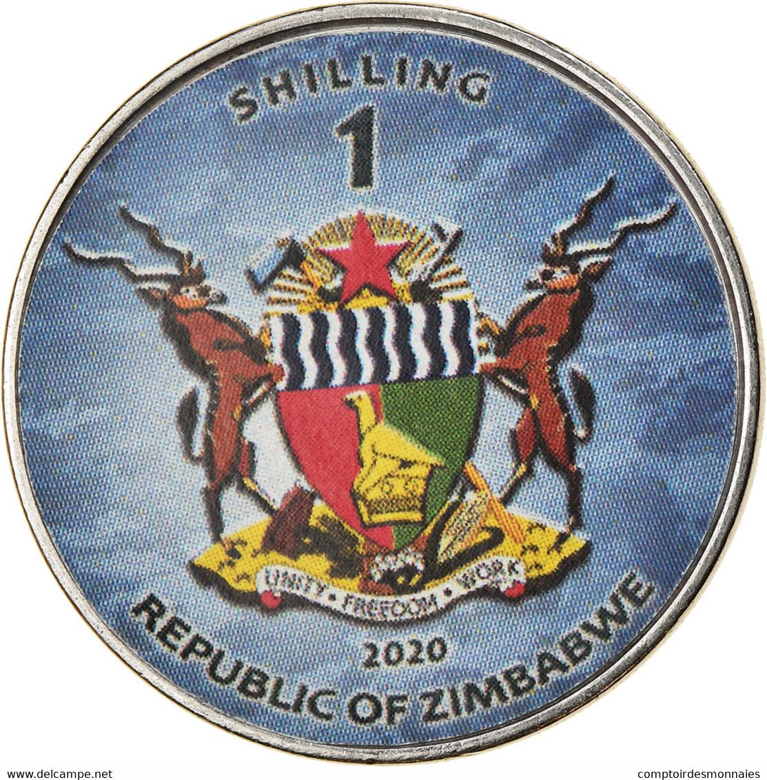 Monnaie, Zimbabwe, Shilling, 2020, Sous-marins - Potvis-Class, SPL, Nickel - Simbabwe