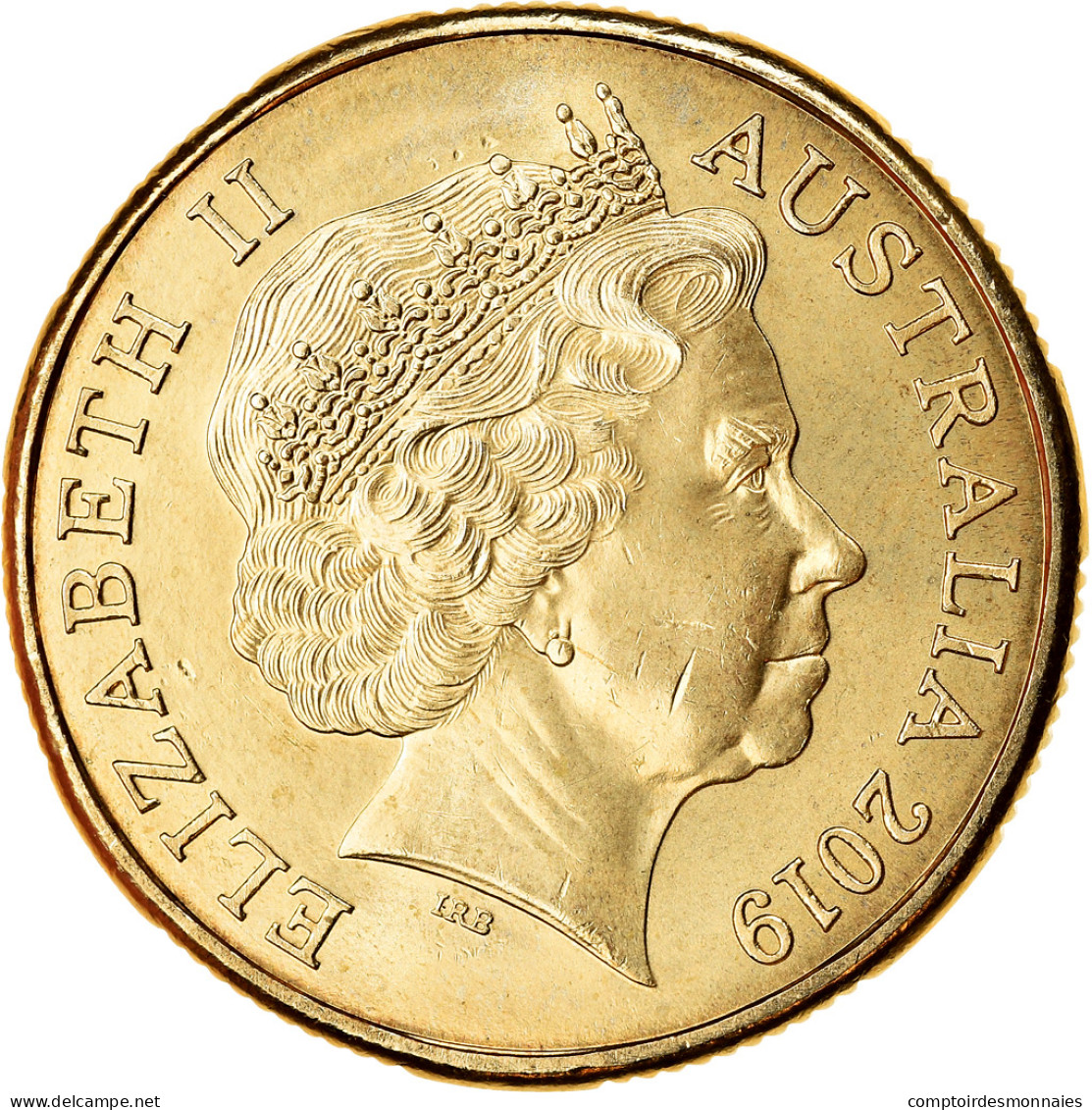 Monnaie, Australie, Dollar, 2019, Chasse Aux Pièces  -  Lettre W, FDC - Dollar