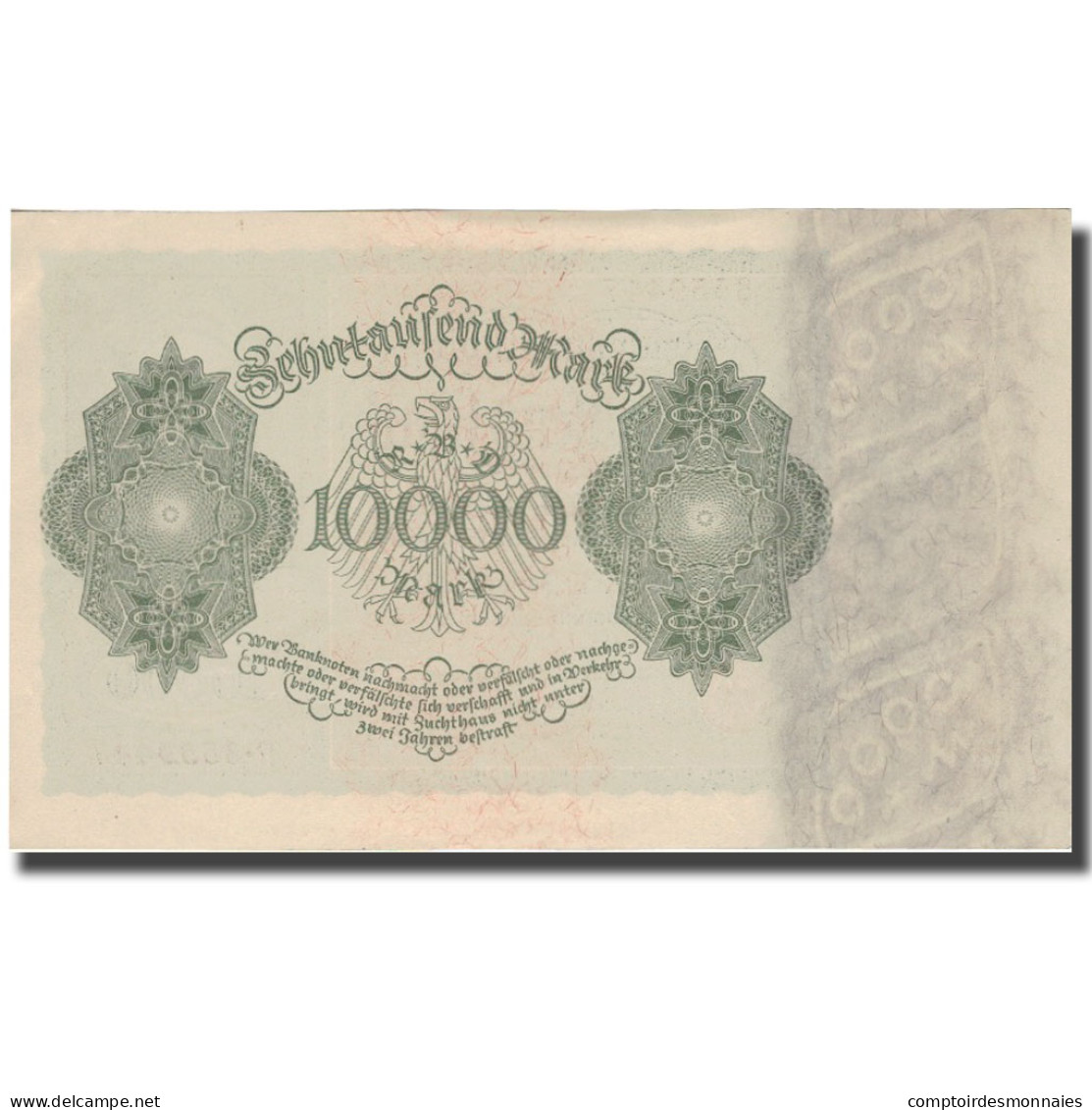 Billet, Allemagne, 10,000 Mark, 1922, KM:70, SUP - 10000 Mark